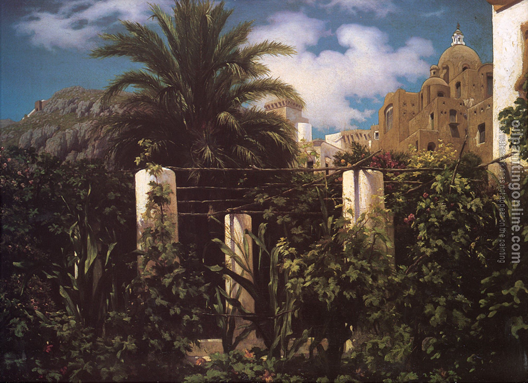 Leighton, Lord Frederick - Garden of an Inn, Capri